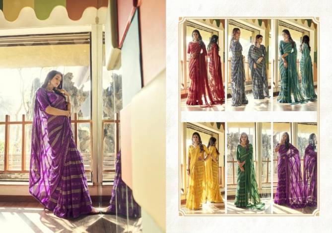 Ynf Aasras Ethnic Fancy Wear Viscos Lining Printed Saree Collection
